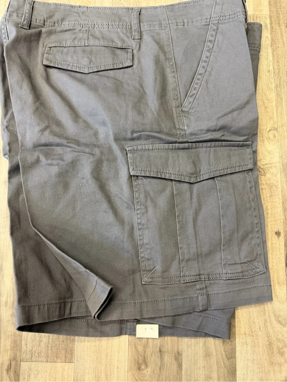 NWT George Men’s Cargo Shorts Size 38 Charcoal Gray 10” Inseam